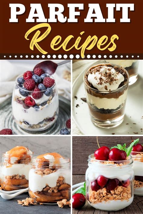 best parfait recipes ever.